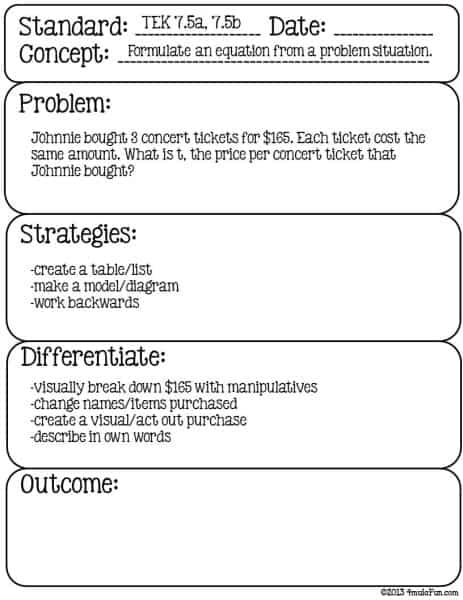 Problem solving as a teaching strategy